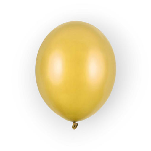 Picture of LATEX BALLOONS METALLIC GOLD 12 INCH